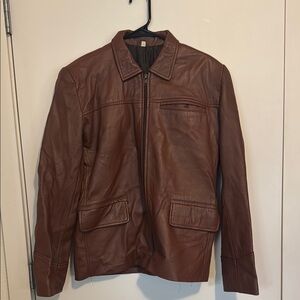 Katniss Everdeen Hunger Games replica real leather jacket